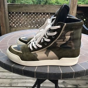 Balmain H&M hi top sneakers size 14 (46)